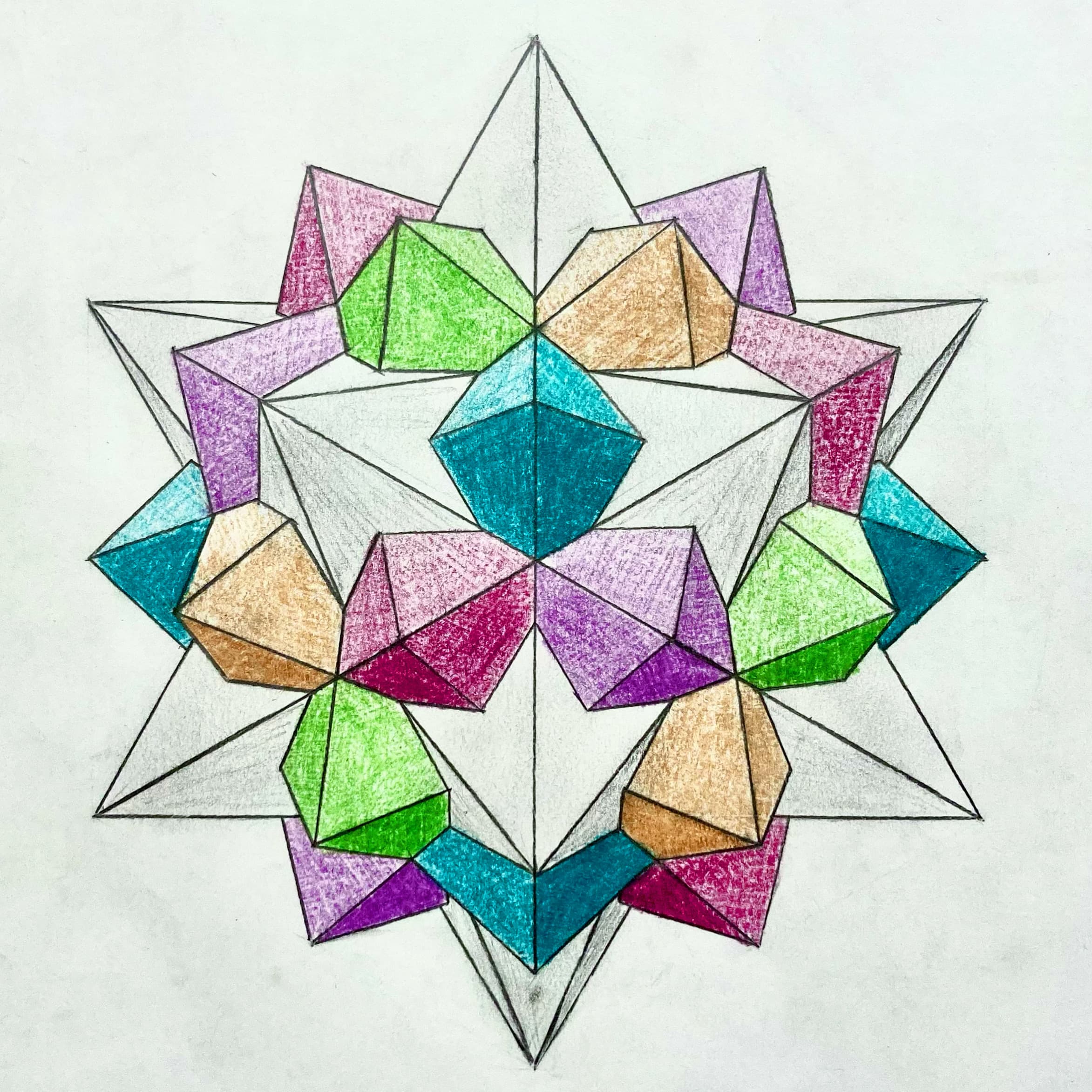 Fifth Stellation of the Icosidodecahedron