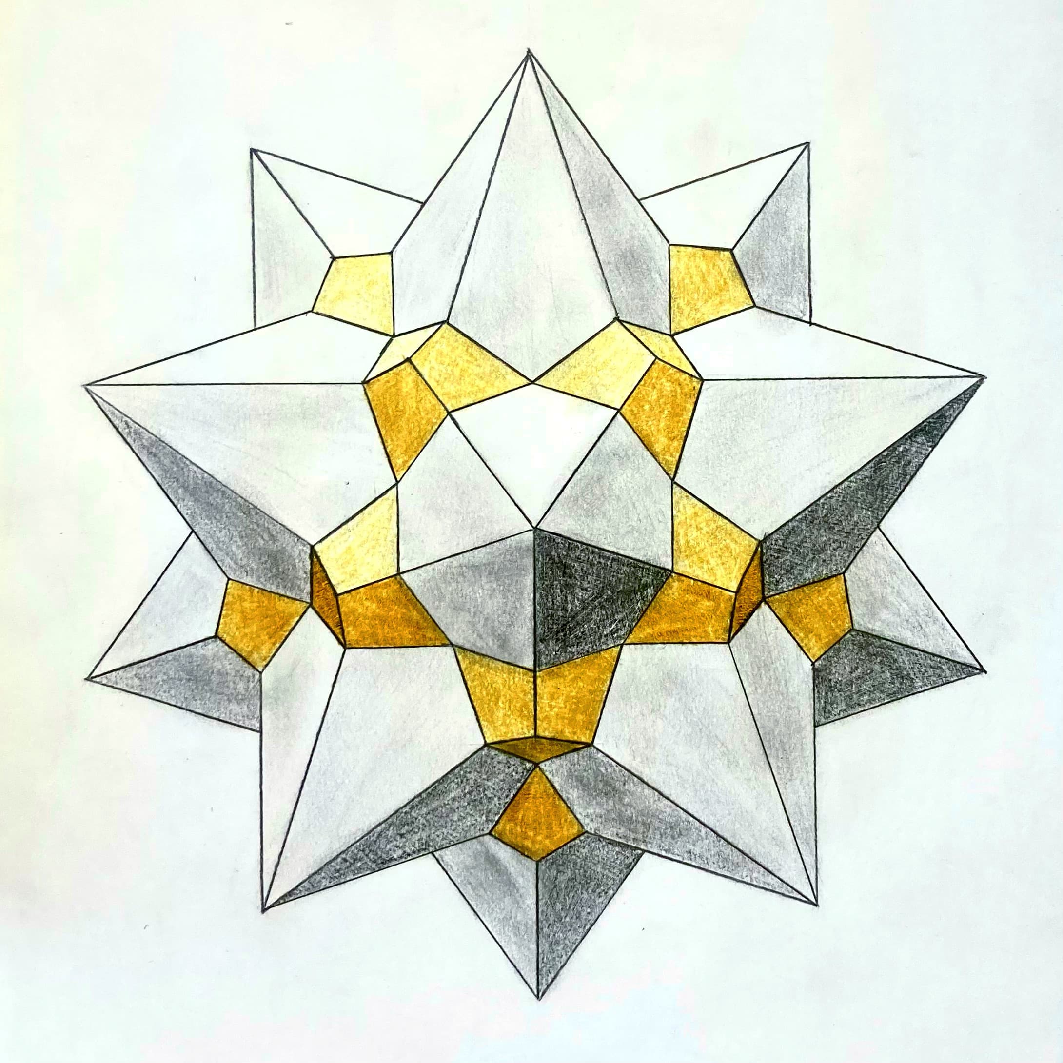 Fourth Stellation of the Icosidodecahedron