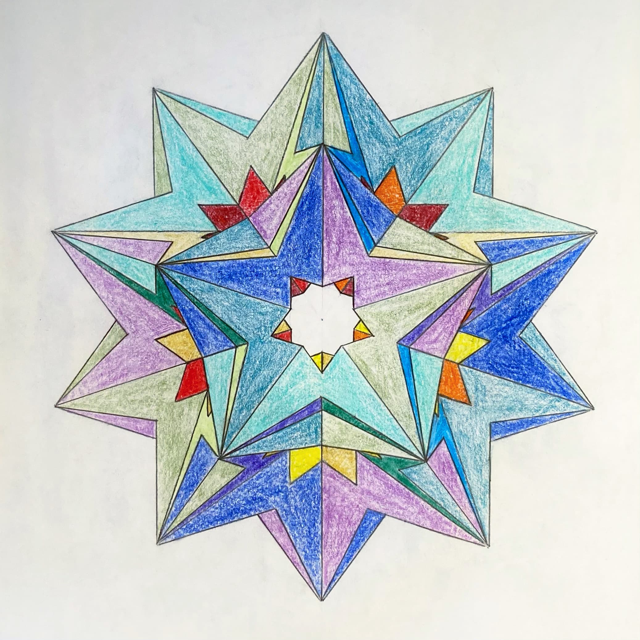 Ninth Stellation of the Icosidodecahedron