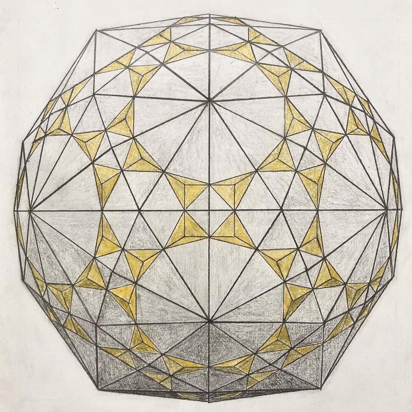 Dual Compound: Great Rhombicosidodecahedron and Disdyakis Triacontahedron