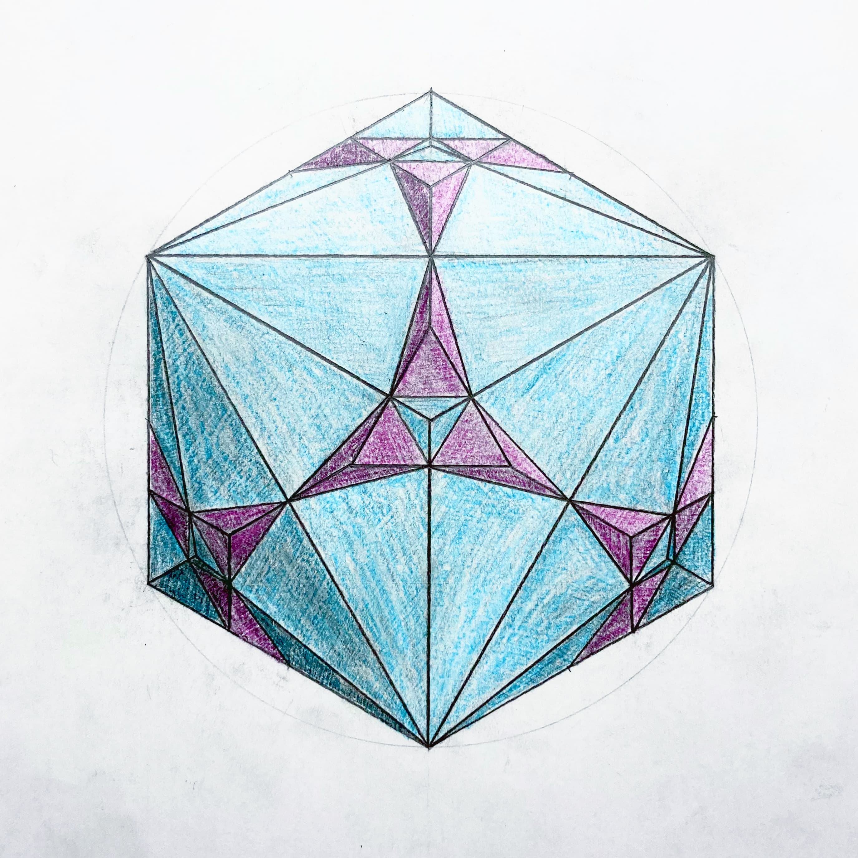 Dual Compound: Truncated Cube and Triakis Octahedron
