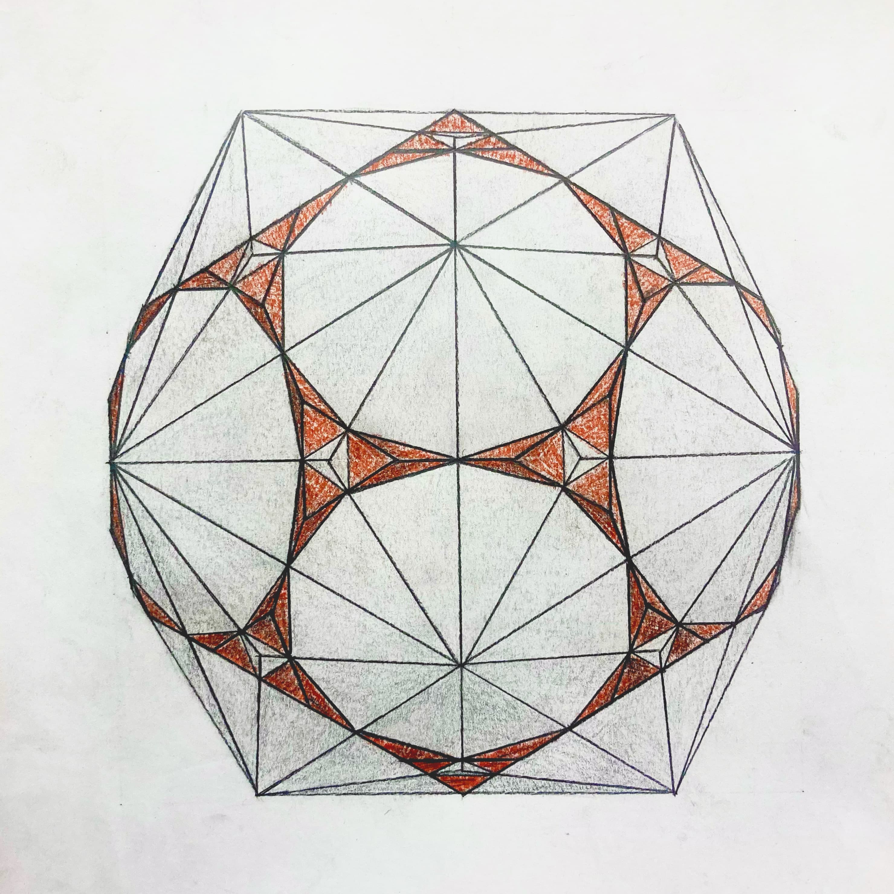 Dual Compound: Truncated Dodecahedron and Triakis Icosahedron